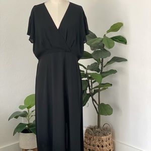 Black long dress
